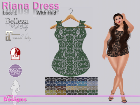 Riana Kimono Forrest Dress